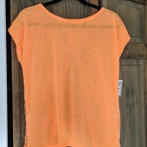 ❗️2 for $8  NWT MANGO Open Back Tee